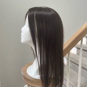Ellen Wille Just Long Synthetic hair topper dark brown